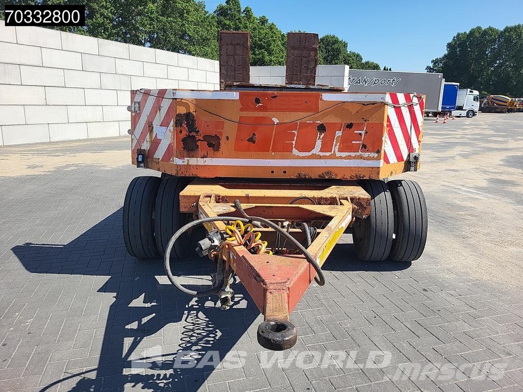 Robuste Kaiser R5005F Ramps Steering Axle Przyczepy niskopodłogowe
