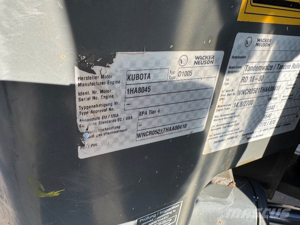 Wacker Neuson RD 18-80 Duowalsen