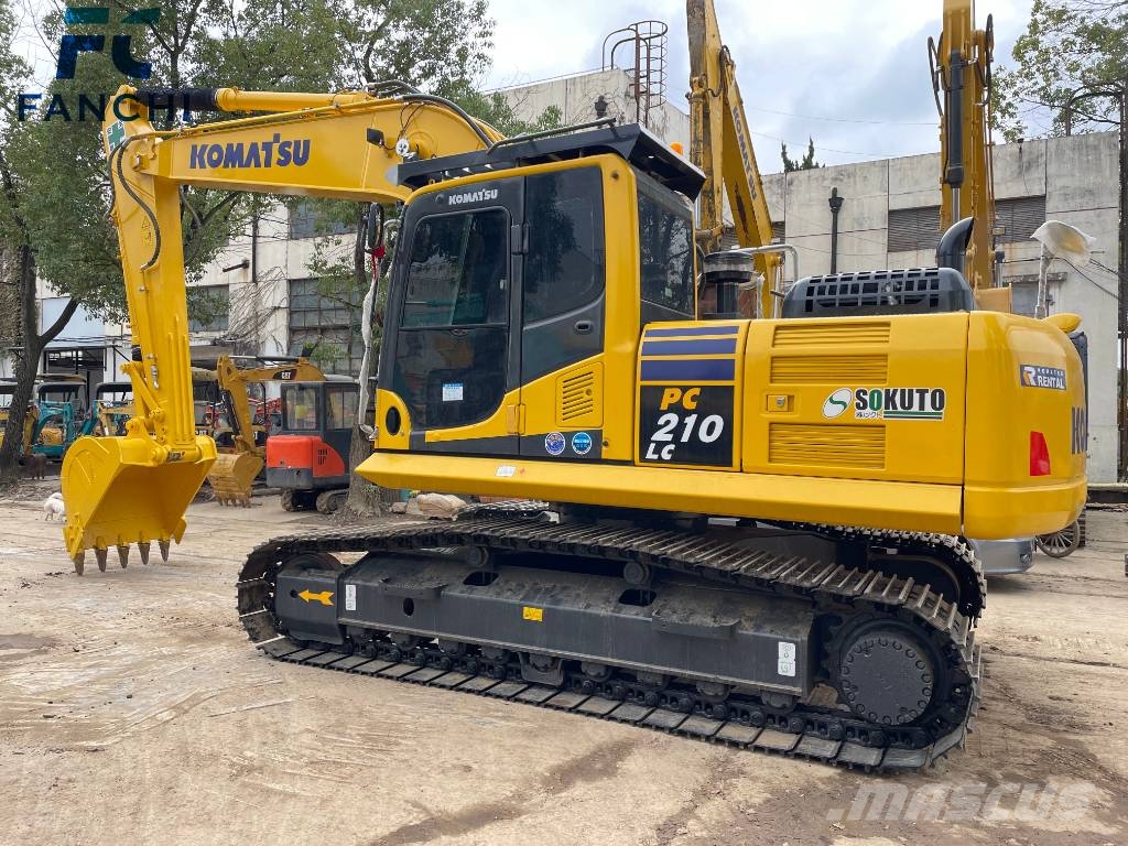 Komatsu PC 210 LC Εκσκαφείς με ερπύστριες