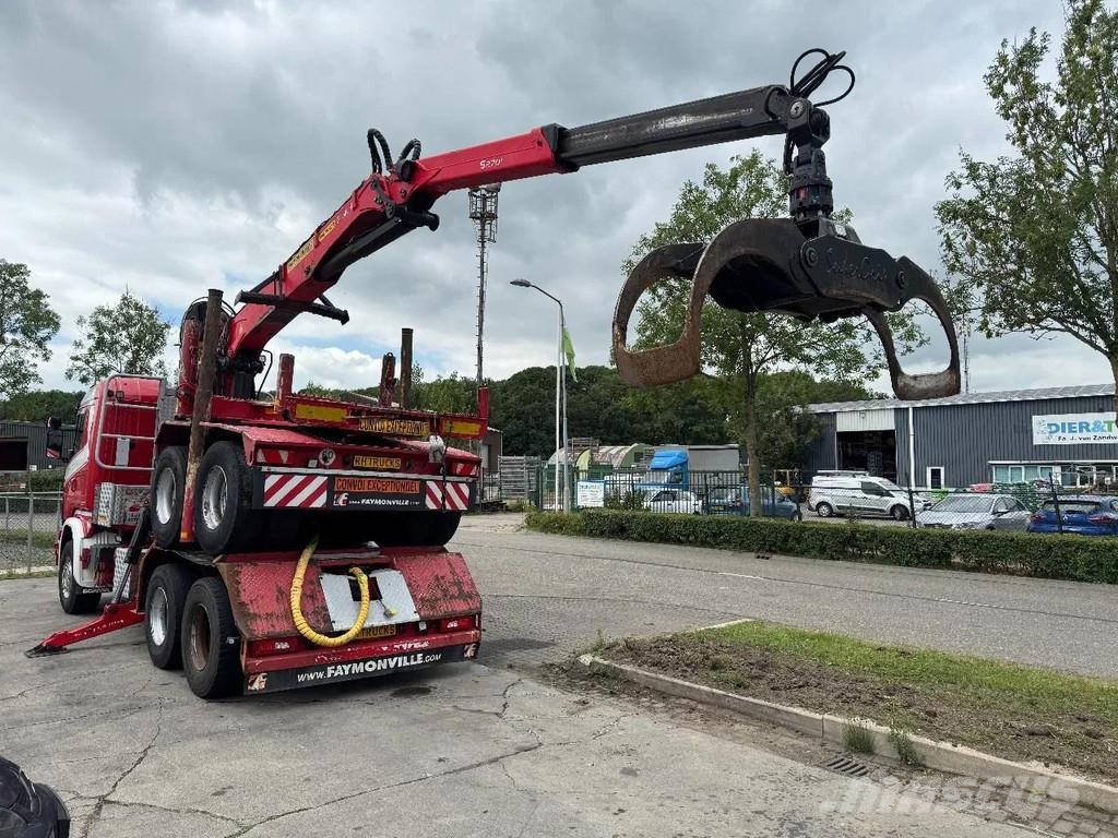 Scania R580 6X4 EPSILON S270L88 2 AXLE HANGER Лесовозы / Сортиментовозы