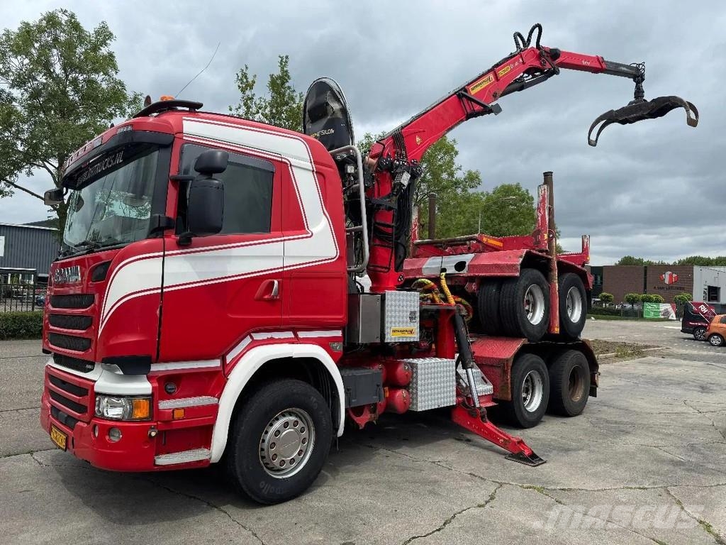Scania R580 6X4 EPSILON S270L88 2 AXLE HANGER Лесовозы / Сортиментовозы