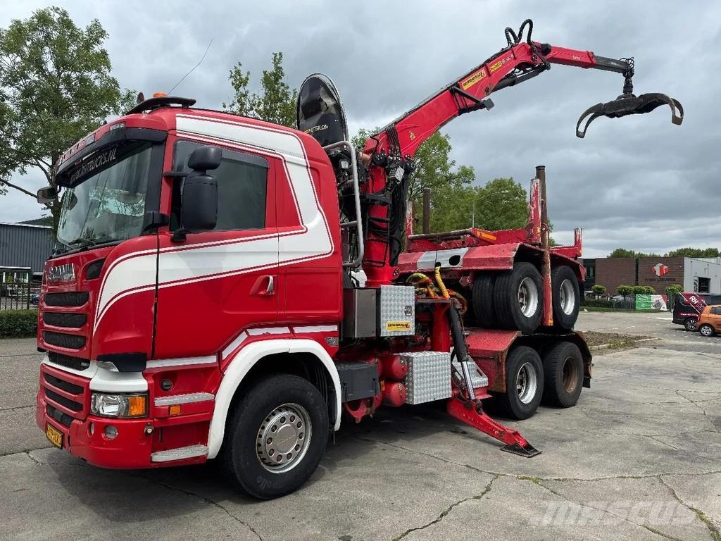 Scania R580 6X4 EPSILON S270L88 2 AXLE HANGER Лесовозы / Сортиментовозы