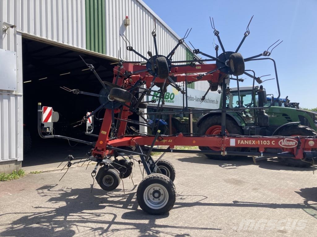 Vicon FANEX 1103 C 耙與翻草機