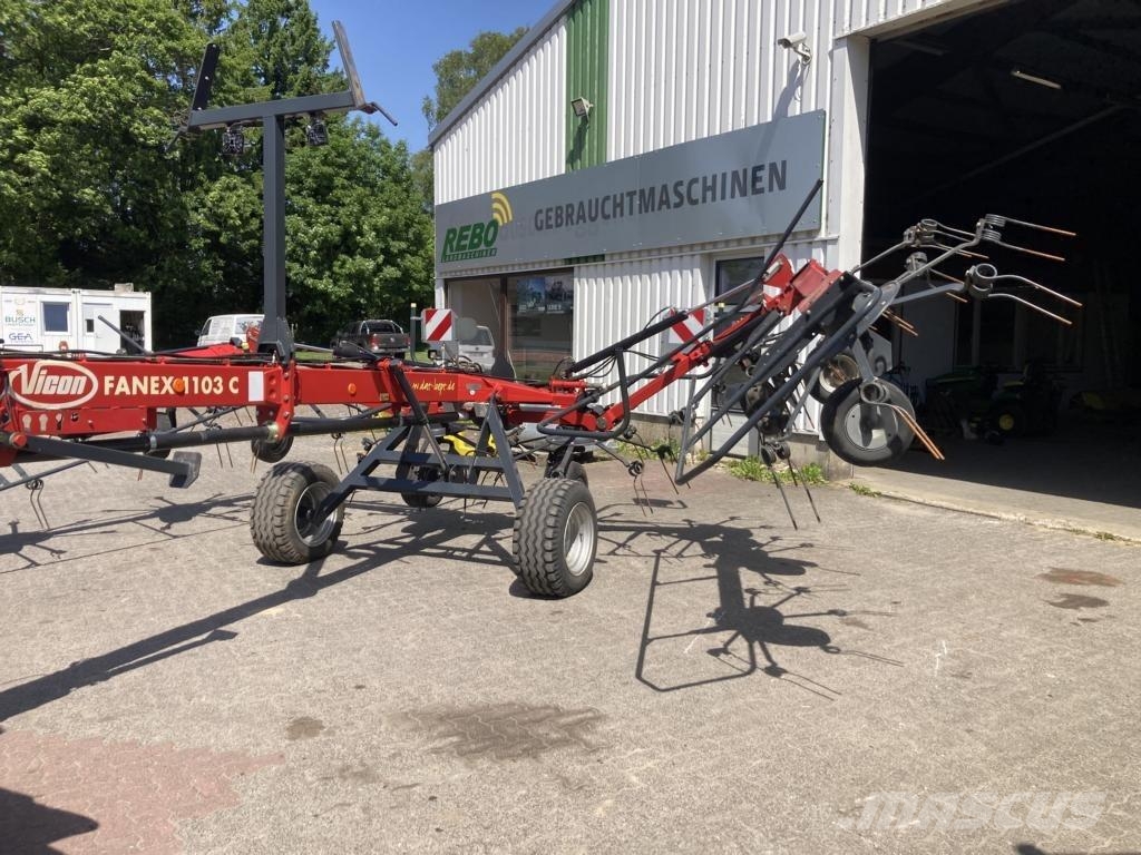 Vicon FANEX 1103 C 耙與翻草機