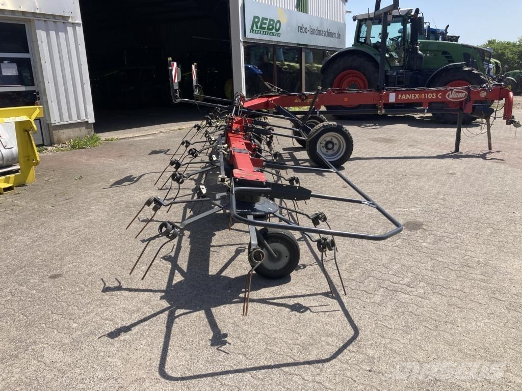 Vicon FANEX 1103 C 耙與翻草機
