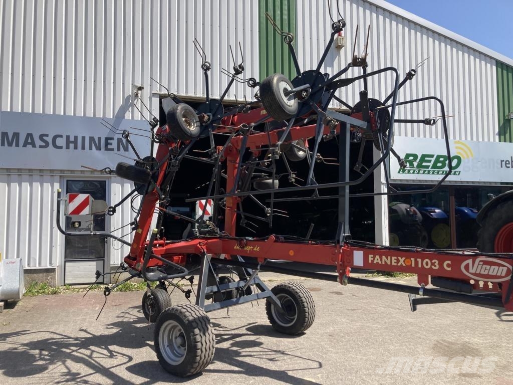 Vicon FANEX 1103 C 耙與翻草機