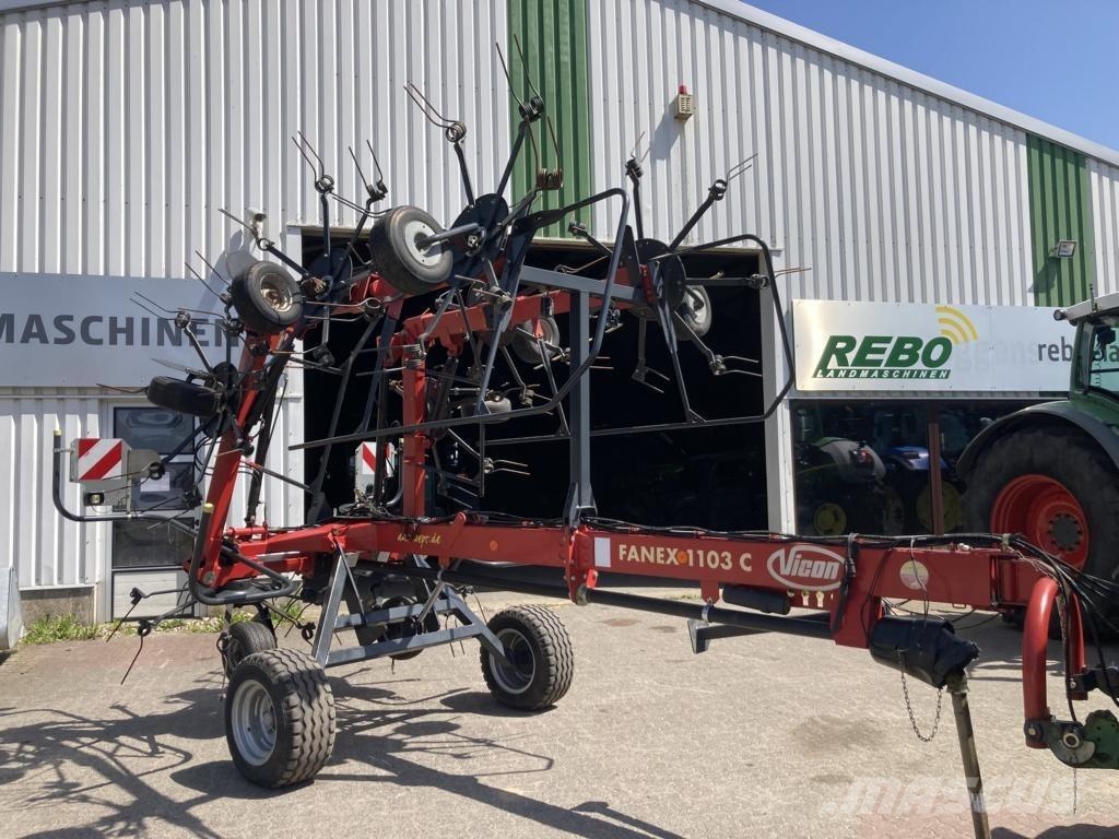 Vicon FANEX 1103 C 耙與翻草機
