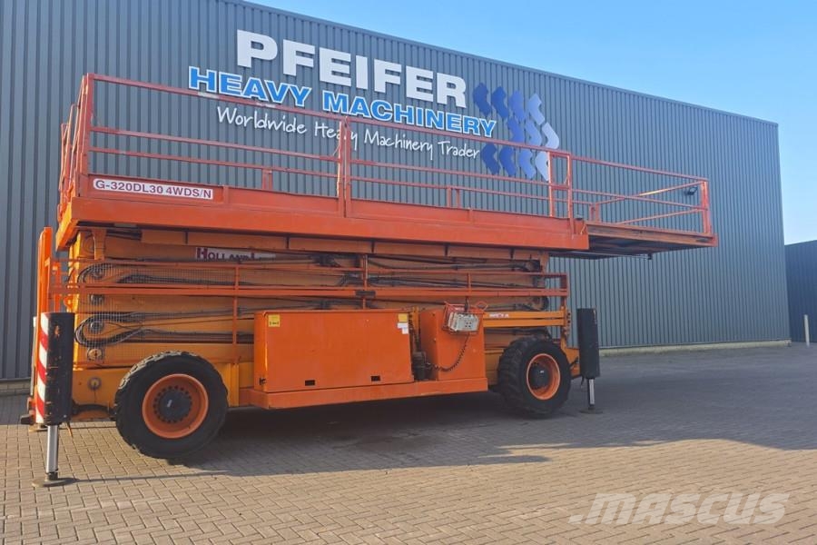 Holland Lift Megastar G320DL30-4WDS/N Diesel, 4x4x4 Drive, 34m Elevadores de tesoura
