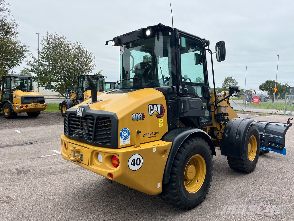 CAT 908 Nya Mod.-24 Ac,C-smörj Cargadoras sobre ruedas
