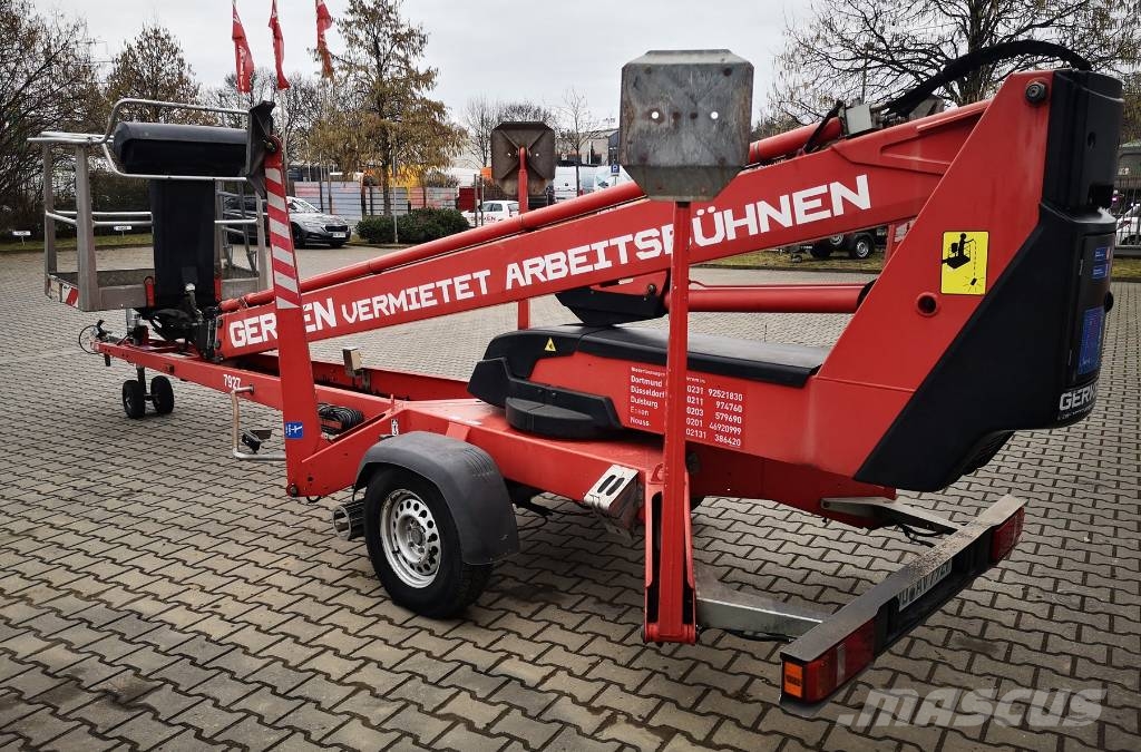 Dino 180T-1 المنصات الهوائية المثبتة على مقطورة