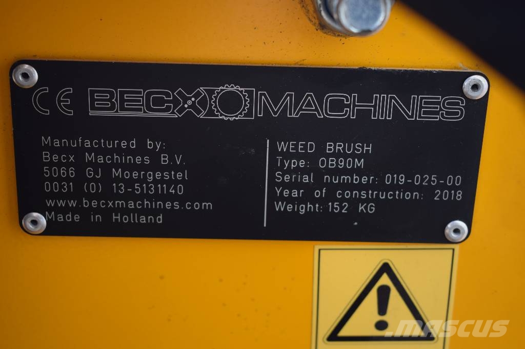 Becx OB90M ONKRUIDBORSTEL معدات العناية بالأرض - غير ذلك