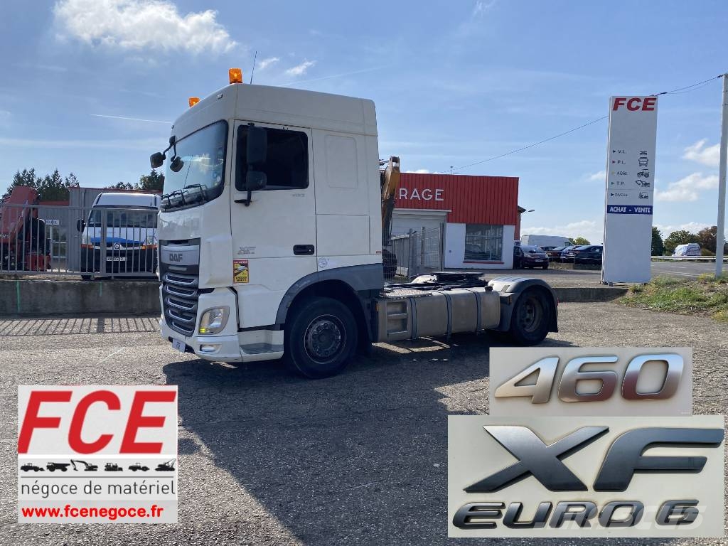 DAF XF 460 Euro6 Carte Grise Française Tracteur routier