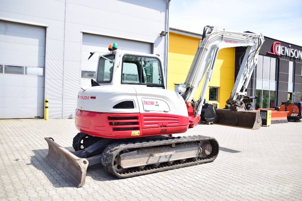 Takeuchi TB290-2 JCB 85Z-1 Kubota KX080 Caterpillar 308 Midi ekskavatörler 7 - 12 t