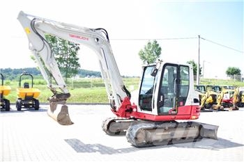 Takeuchi TB290-2 JCB 85Z-1 Kubota KX080 Caterpillar 308 Midi ekskavatörler 7 - 12 t