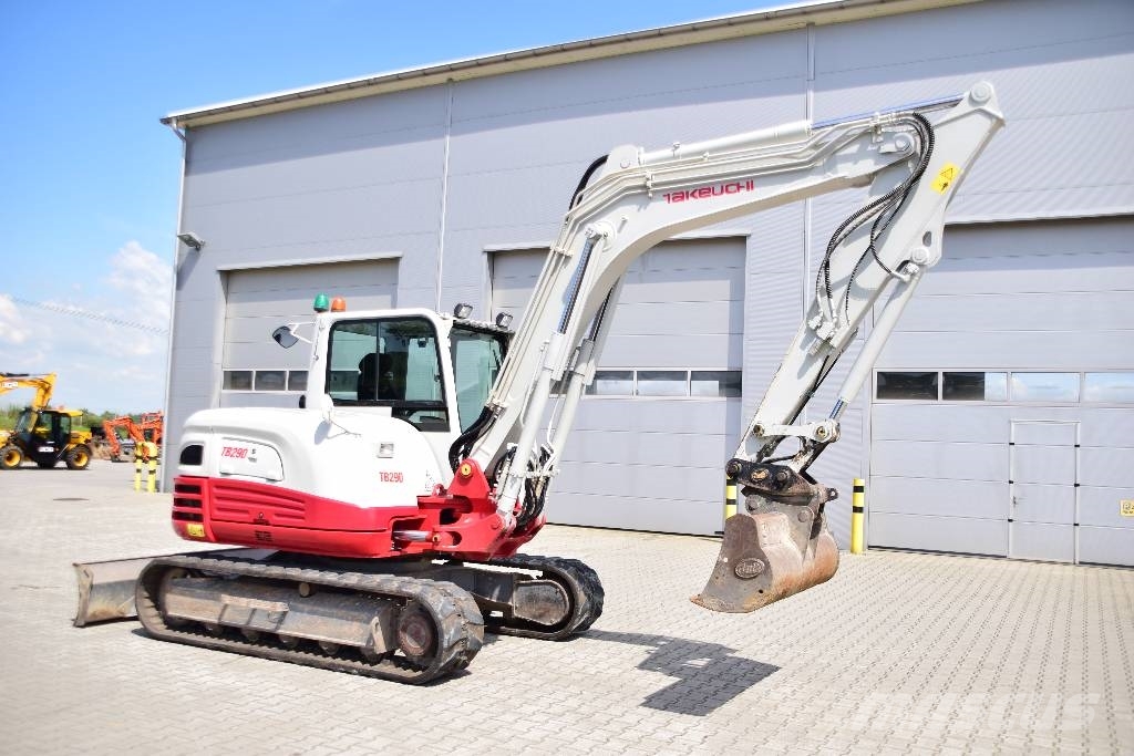 Takeuchi TB290-2 JCB 85Z-1 Kubota KX080 Caterpillar 308 Midi ekskavatörler 7 - 12 t