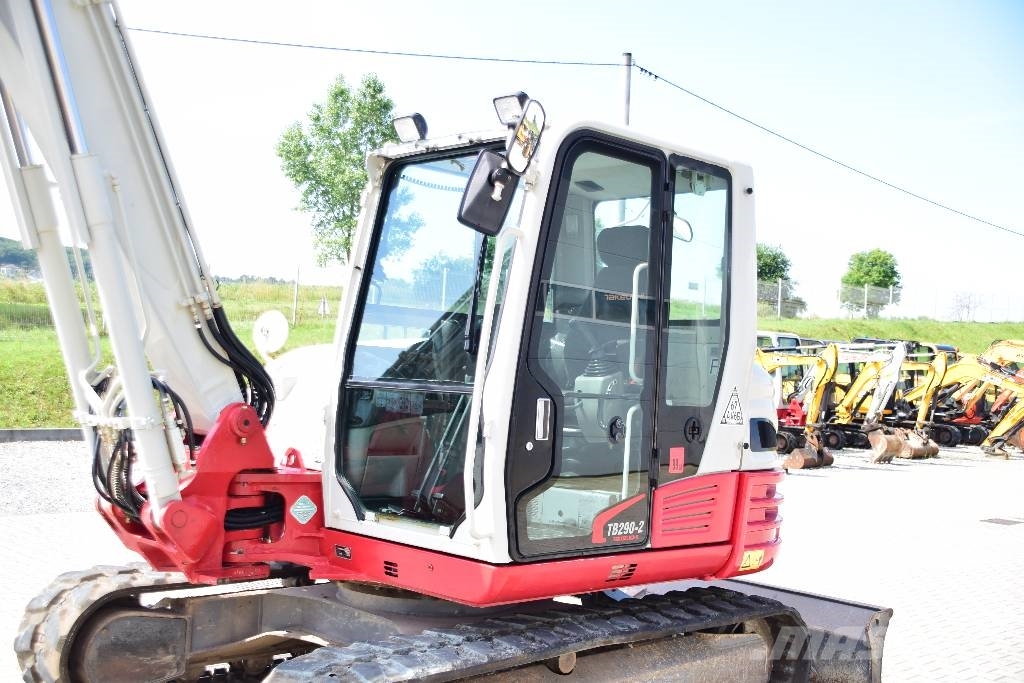 Takeuchi TB290-2 JCB 85Z-1 Kubota KX080 Caterpillar 308 Midi ekskavatörler 7 - 12 t
