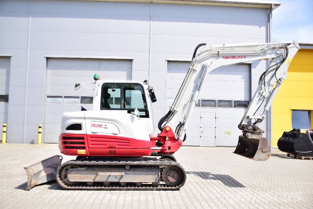 Takeuchi TB290-2 JCB 85Z-1 Kubota KX080 Caterpillar 308 Midi ekskavatörler 7 - 12 t