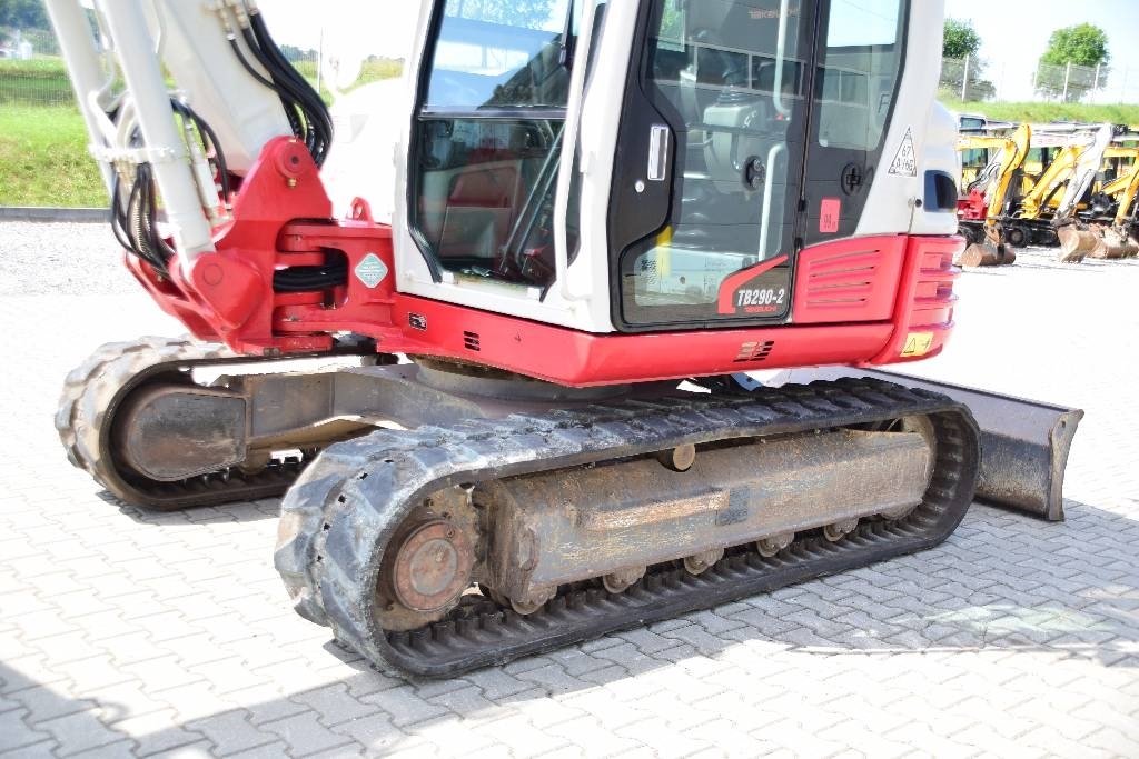 Takeuchi TB290-2 JCB 85Z-1 Kubota KX080 Caterpillar 308 Midi ekskavatörler 7 - 12 t