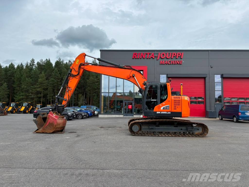 Doosan DX 235 LCR-5 / 3D, Engcon, Rasvari, 3 kauhaa Escavadoras de rastos