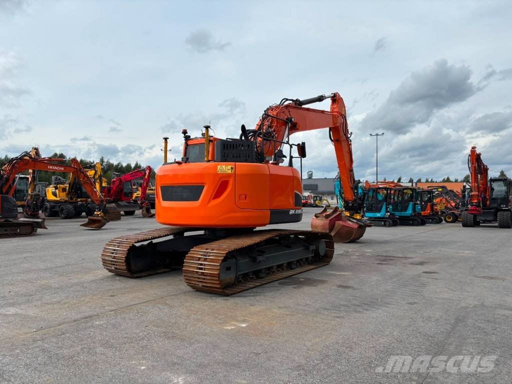 Doosan DX 235 LCR-5 / 3D, Engcon, Rasvari, 3 kauhaa Escavadoras de rastos
