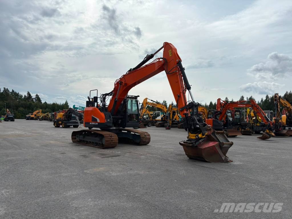 Doosan DX 235 LCR-5 / 3D, Engcon, Rasvari, 3 kauhaa Escavadoras de rastos