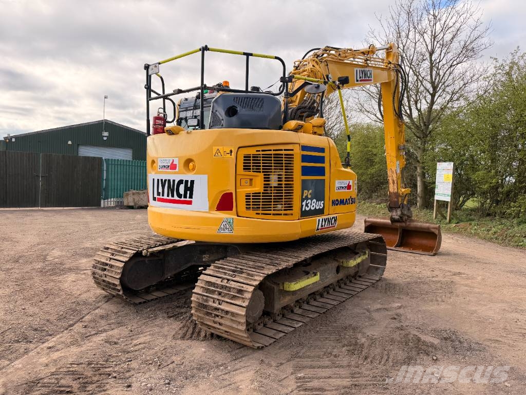 Komatsu PC 138 US-11 13 Ton Excavator Excavadoras sobre orugas