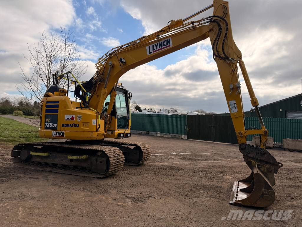 Komatsu PC 138 US-11 13 Ton Excavator Excavadoras sobre orugas
