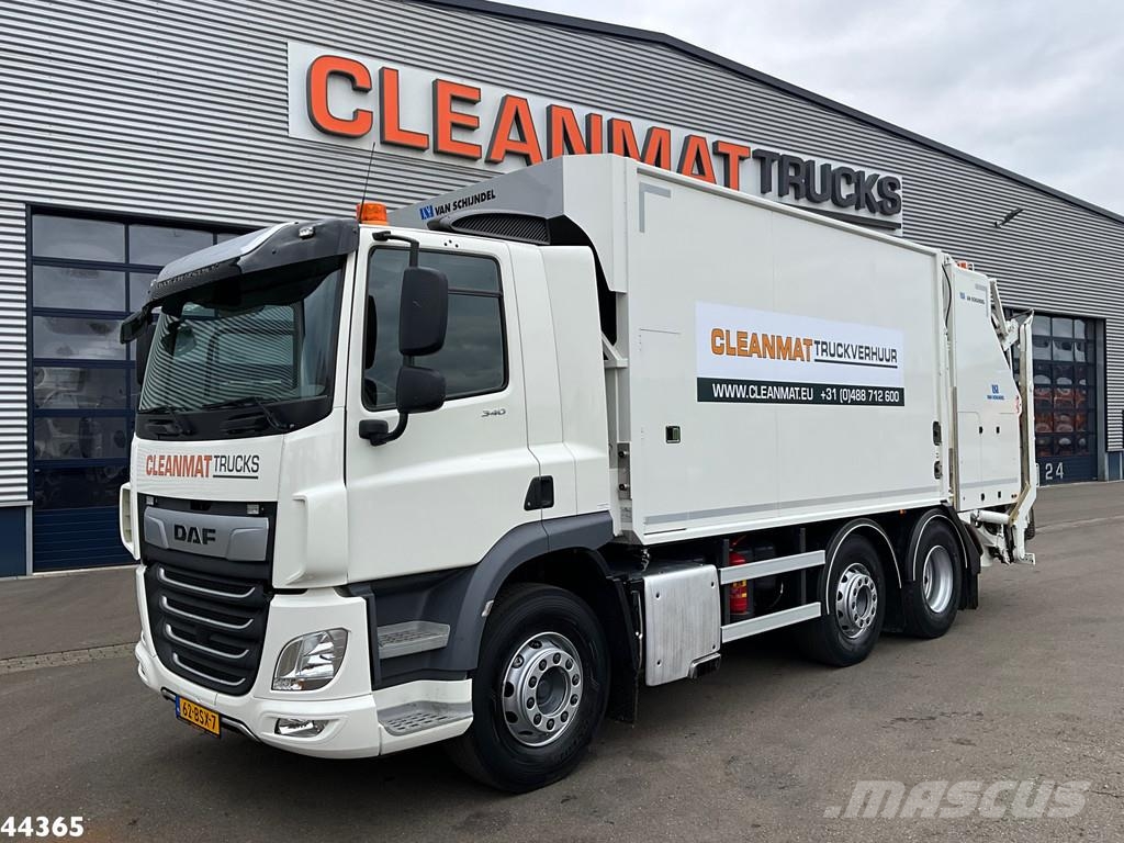 DAF FAG CF 340 Euro 6 Geesink/Van Schijndel 20m³ Απορριμματοφόρα