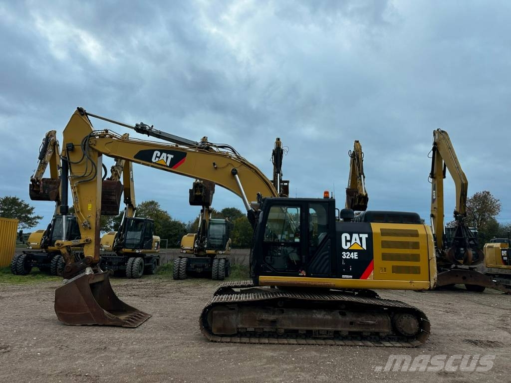 CAT 324 E L Top Zustand German machine Bagri goseničarji