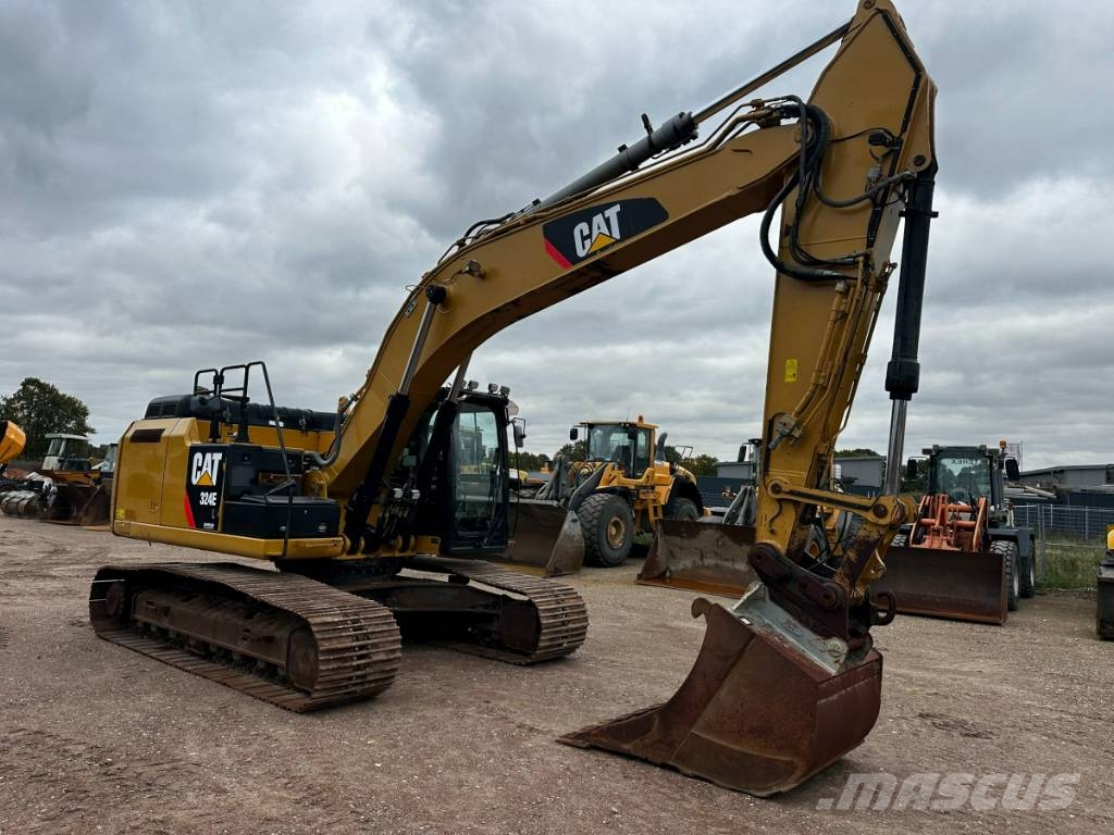 CAT 324 E L Top Zustand German machine Bagri goseničarji