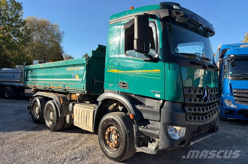 Mercedes-Benz AROCS 2651 6X4 MEILLER BORDMATIC TIPPER Lastbiler med tip