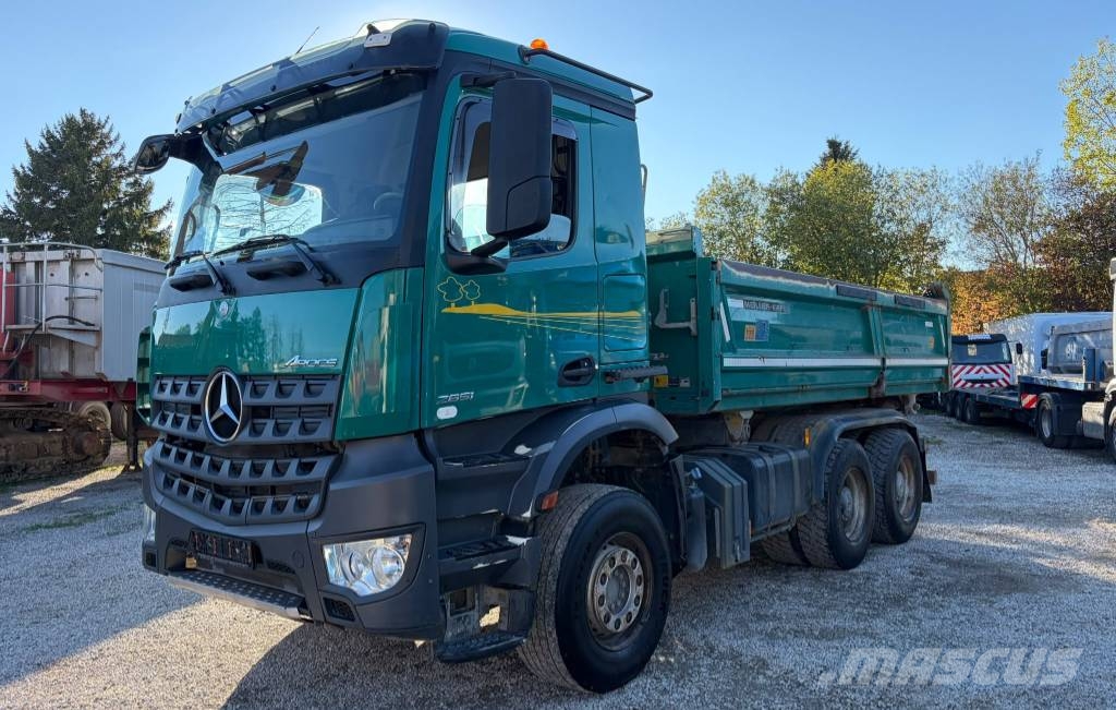 Mercedes-Benz AROCS 2651 6X4 MEILLER BORDMATIC TIPPER Lastbiler med tip