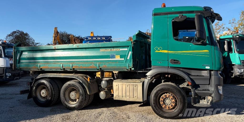 Mercedes-Benz AROCS 2651 6X4 MEILLER BORDMATIC TIPPER Lastbiler med tip