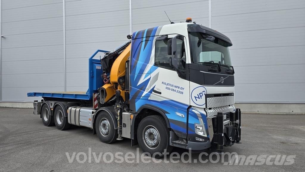 Volvo FH Truck mounted cranes