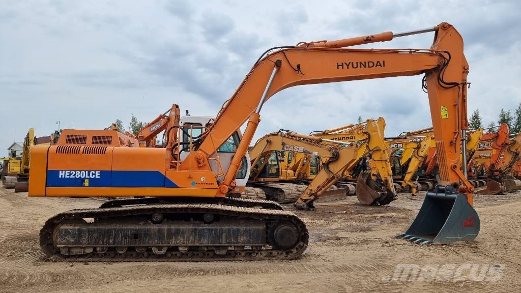 Hyundai Halla HE280LC Bageri guseničari
