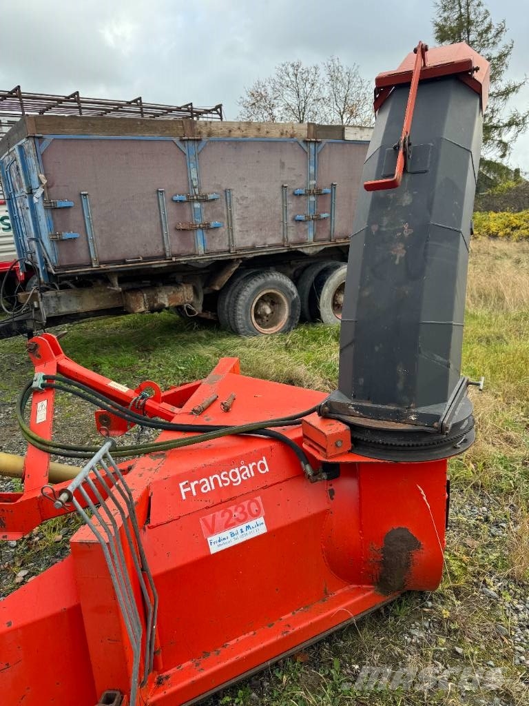 Fransgård V-230 Outros limpa-neves e máquinas de limpeza viária