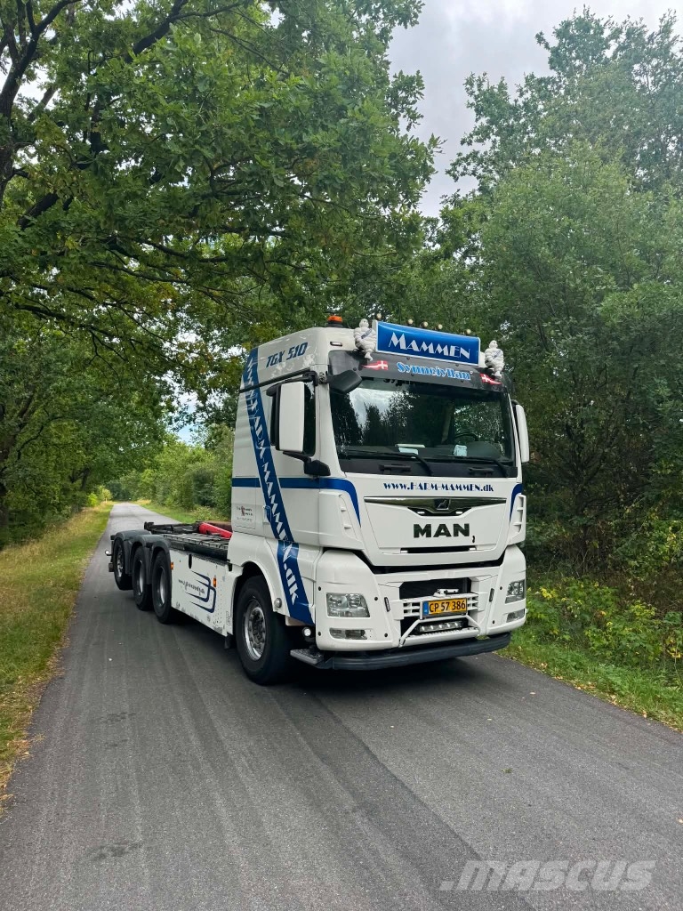 MAN TGX 35.510 Vinçli kamyonlar