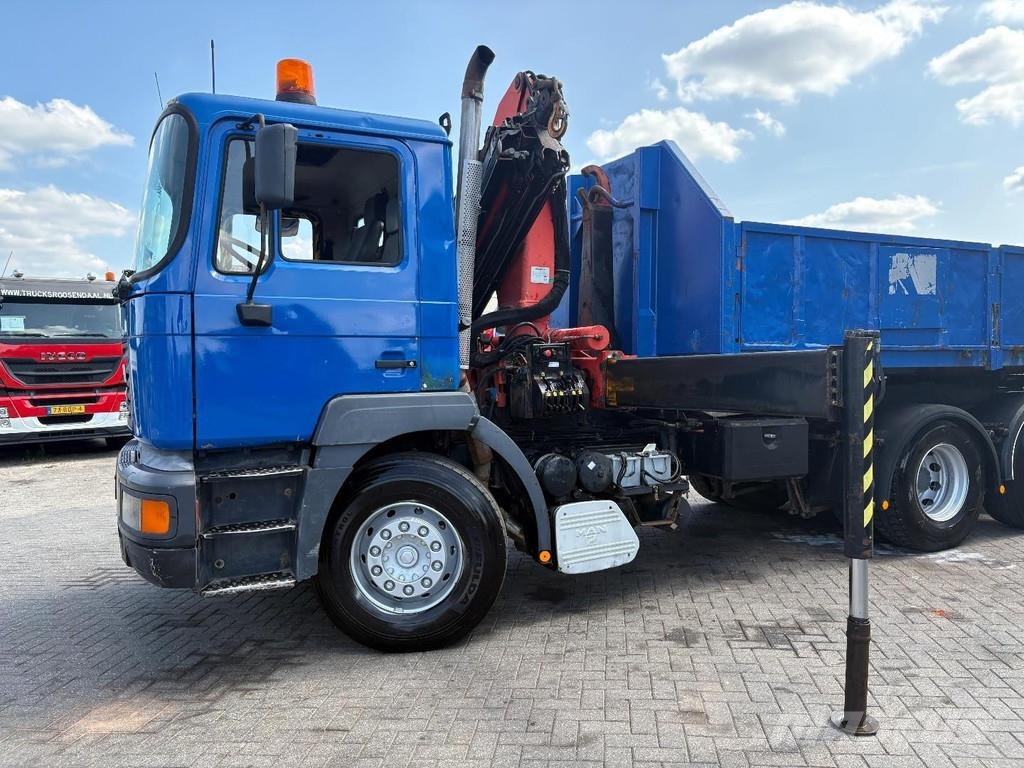 MAN F 2000 28.364 + PALFINGER PK 12080 3X EXT + manual 全路面起重機/吊車