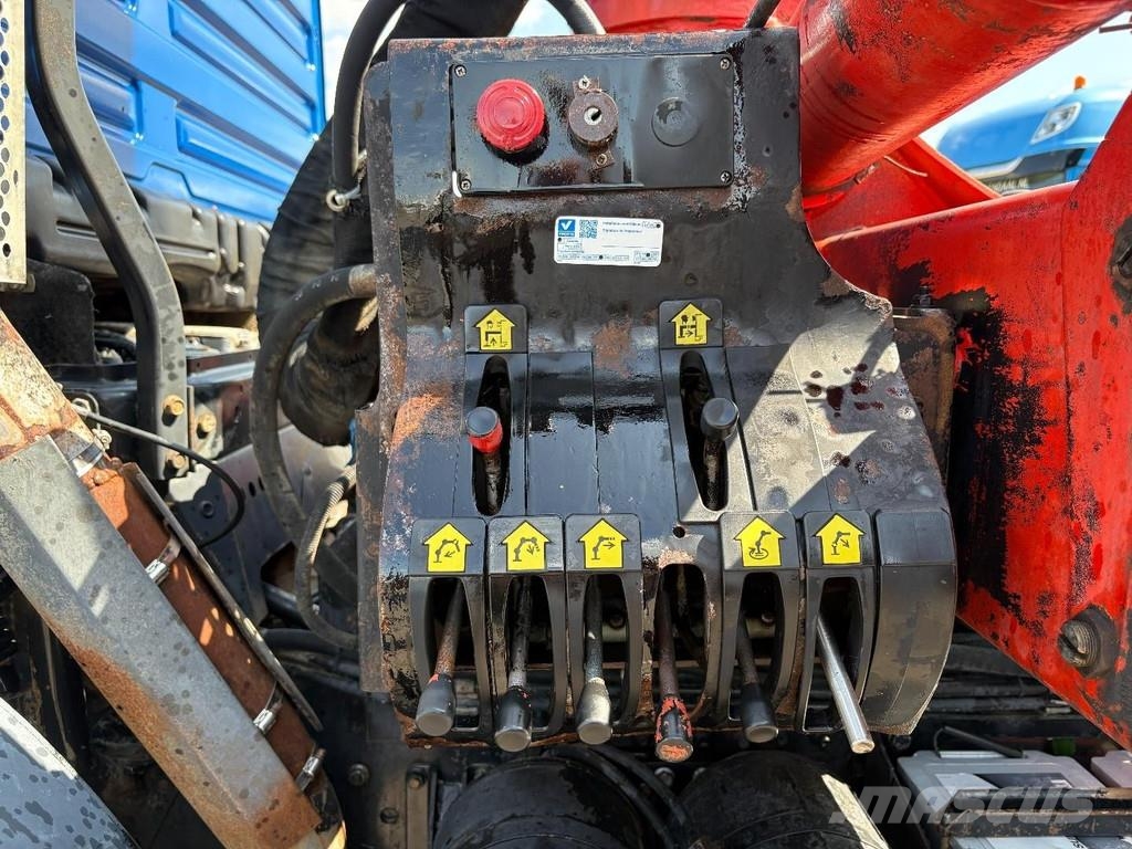 MAN F 2000 28.364 + PALFINGER PK 12080 3X EXT + manual 全路面起重機/吊車