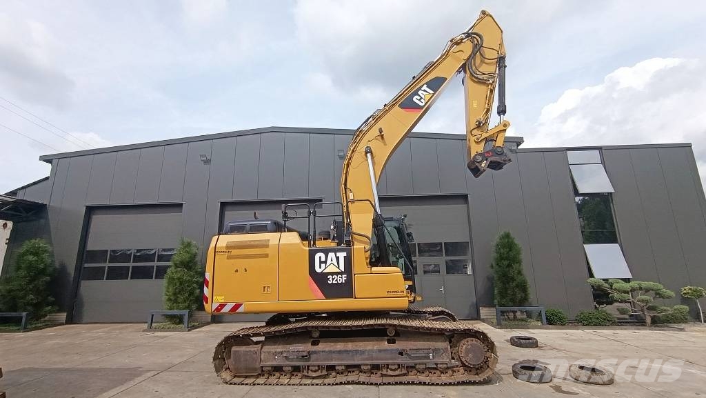 CAT 326 F LN Kettenbagger, CW40, Vorbereitung 2D 3D Bandgrävare