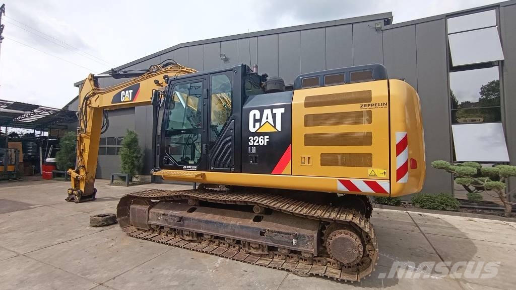 CAT 326 F LN Kettenbagger, CW40, Vorbereitung 2D 3D Bandgrävare