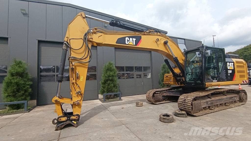 CAT 326 F LN Kettenbagger, CW40, Vorbereitung 2D 3D Bandgrävare