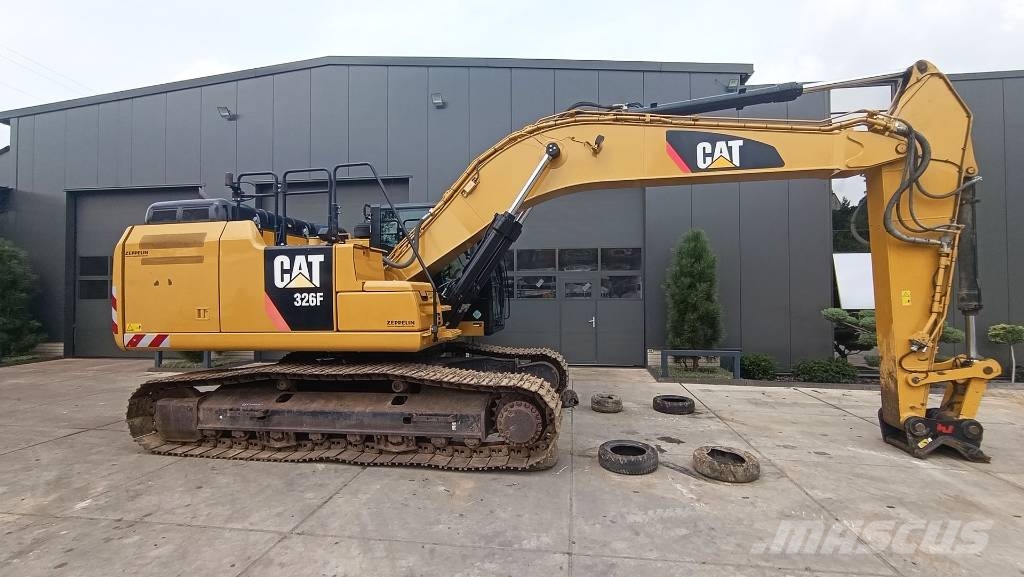 CAT 326 F LN Kettenbagger, CW40, Vorbereitung 2D 3D Bandgrävare