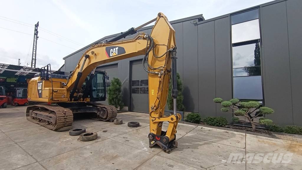 CAT 326 F LN Kettenbagger, CW40, Vorbereitung 2D 3D Bandgrävare