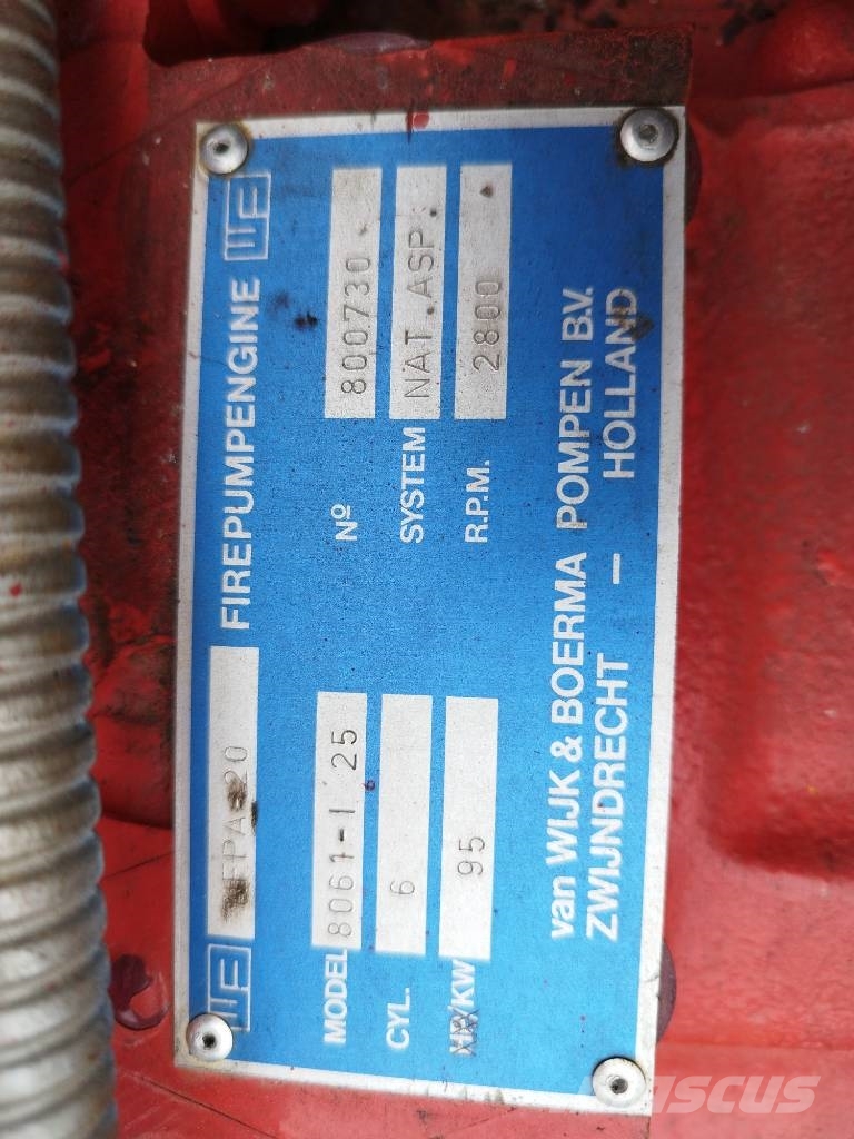 NFPA-20 8061-1 25 Motores