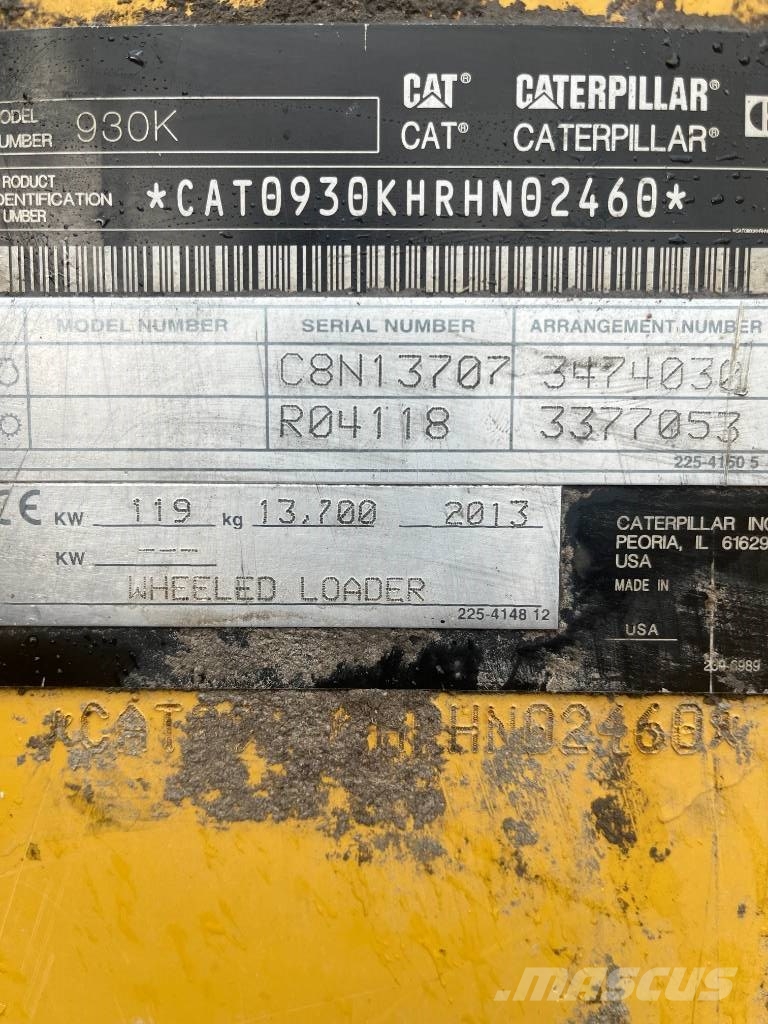 CAT 930 K لوادر بعجل