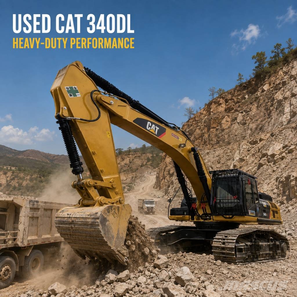 CAT 340 D Bandgrävare