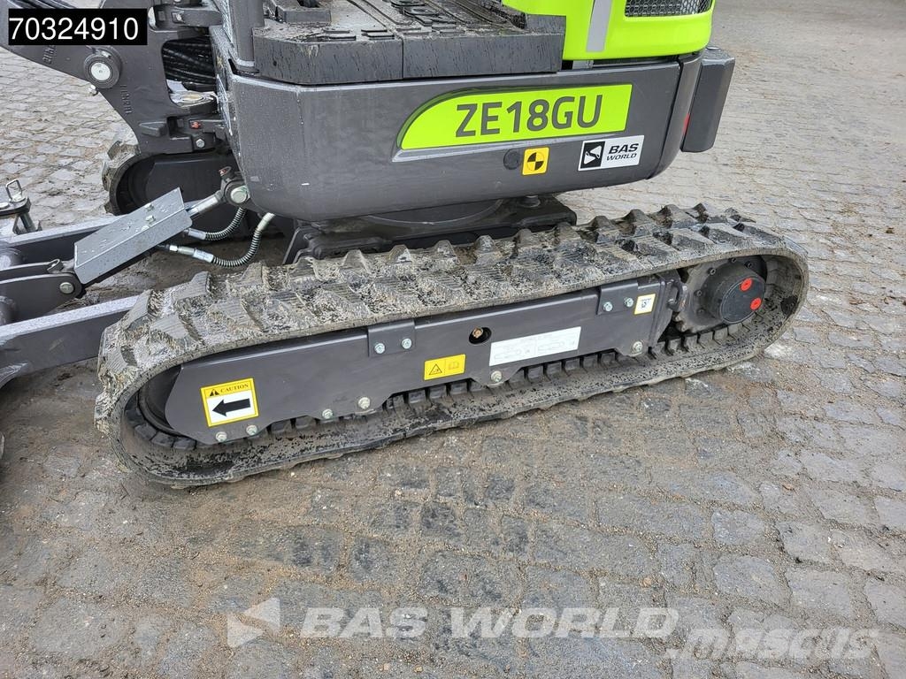 Zoomlion ZE18 GU KUBOTA ENGINE - CE CERTIFIED Minigravere <7t