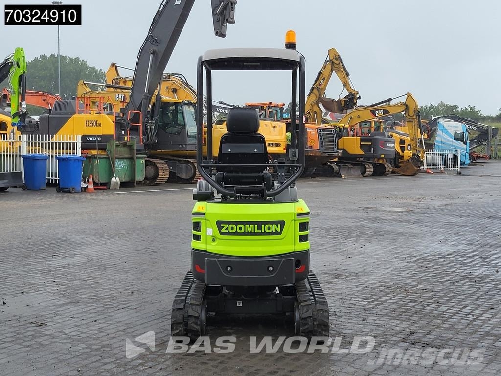 Zoomlion ZE18 GU KUBOTA ENGINE - CE CERTIFIED Minigravere <7t