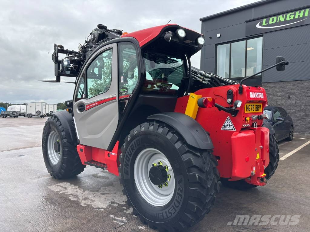 Manitou MLT 741-140 V+ ELITE Telehandlers for agriculture